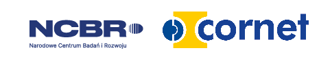 Logo NCBR i CORNET